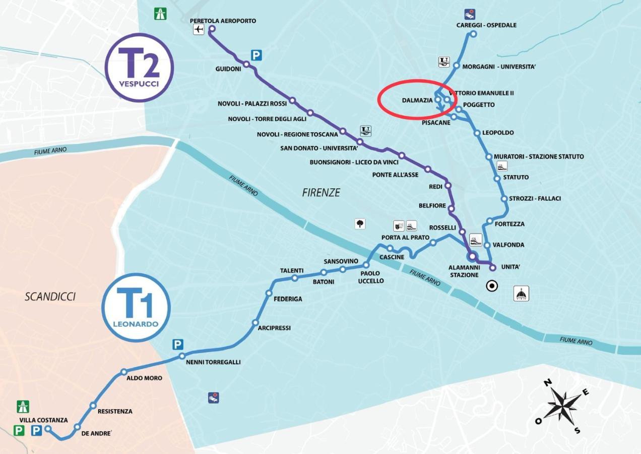 Le Tre Orchidee Florence Ngoại thất bức ảnh